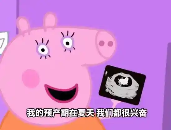《小猪佩奇猪妈妈再现！时尚杂志封面惊现三胎孕期照》
