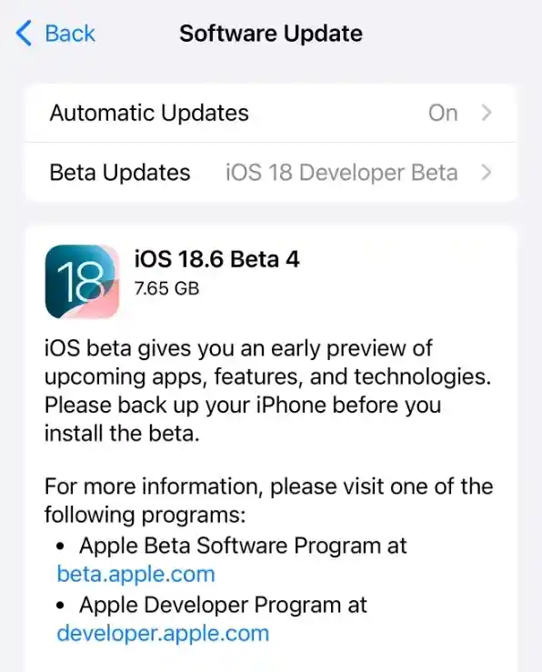 iOS 18.6 RC震撼来袭！国行AI功能再度缺席，果粉直呼意难平