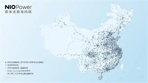 蔚来丝绸之路换电专线贯通，河西走廊畅行无阻